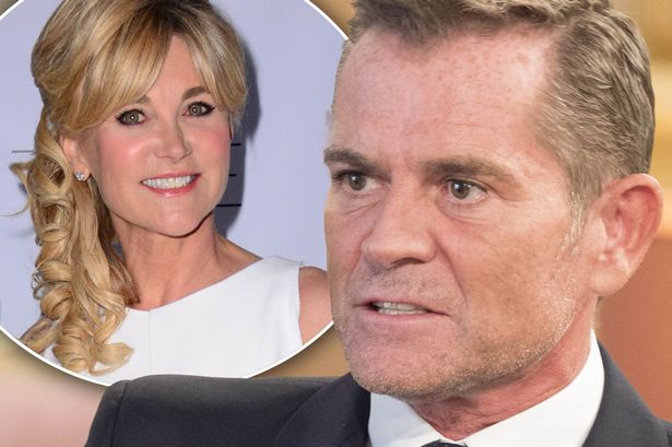 Grant Bovey and Anthea Turner