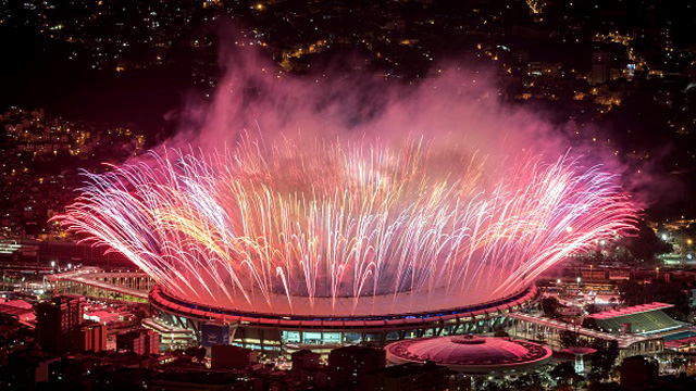 Olympics Opening Ceremony Fireworks