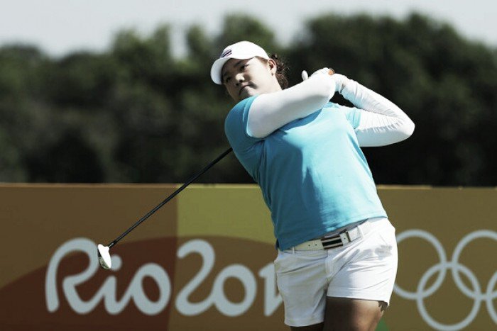 Rio 2016 Ariya Jutanugarn leads after the first round of women's golf