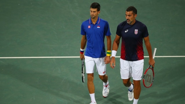 Rio 2016 Second day of disappointment for Novak Djokovic as he crashes out in men's doubles