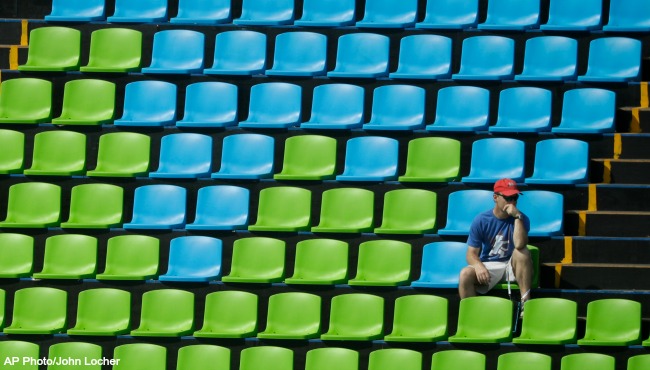 Rio Olympic games attendance