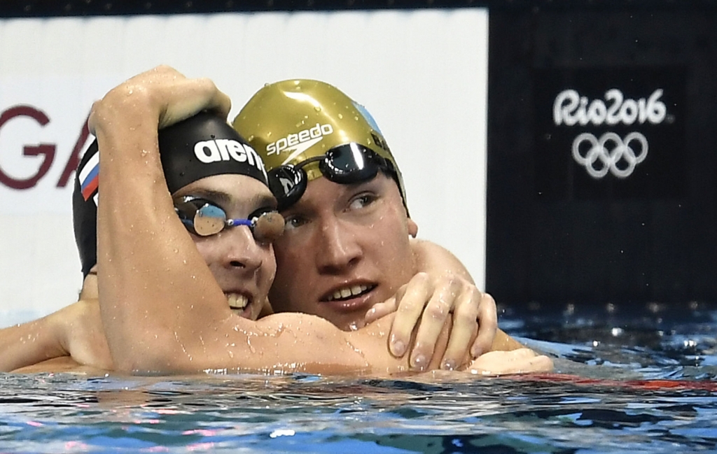 Kazakhstan's first-ever swimming medal