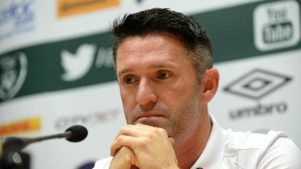 Republic of Ireland skipper Robbie Keane who will make his final appearance for his country on Wednesday night