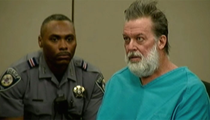 Robert Dear appears in court and says he will not accept drugs for mental health treatment