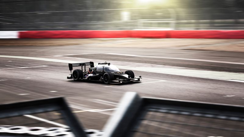 Roborace reveals a working prototype of its self-driving racecar