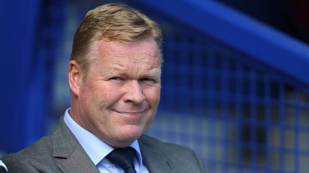 Ronald Koeman had some good news for Everton fans