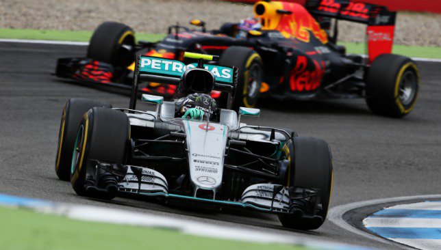 Rosberg couldn't capitalize on his qualifying advantage