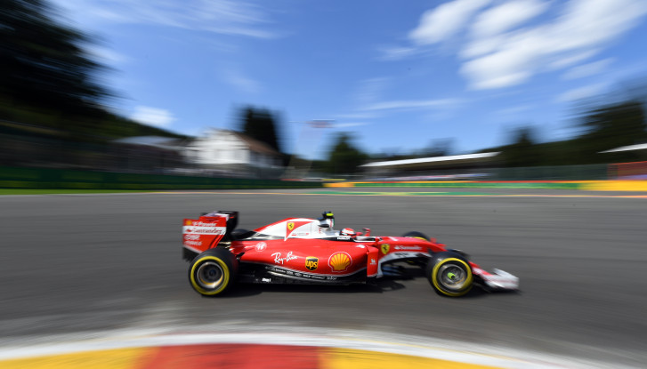 Raikkonen edges Ricciardo in 3rd Belgian GP practice