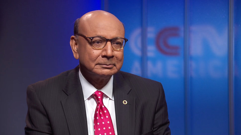 Khizr Khan father of U.S. soldier killed in Iraq talks to CCTV America