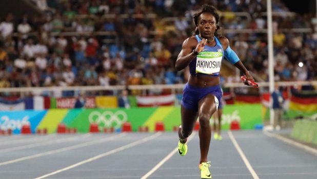 Running against the clock Morolake Akinosun