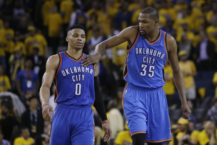 Russell Westbrook didn’t get much of a heads up about Kevin Durant leaving