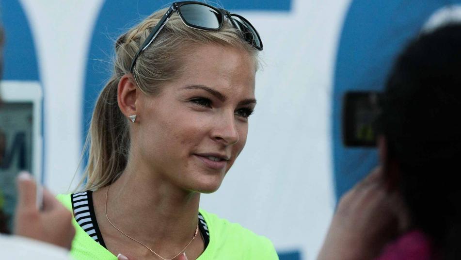 Russia's long jumper Darya Klishina