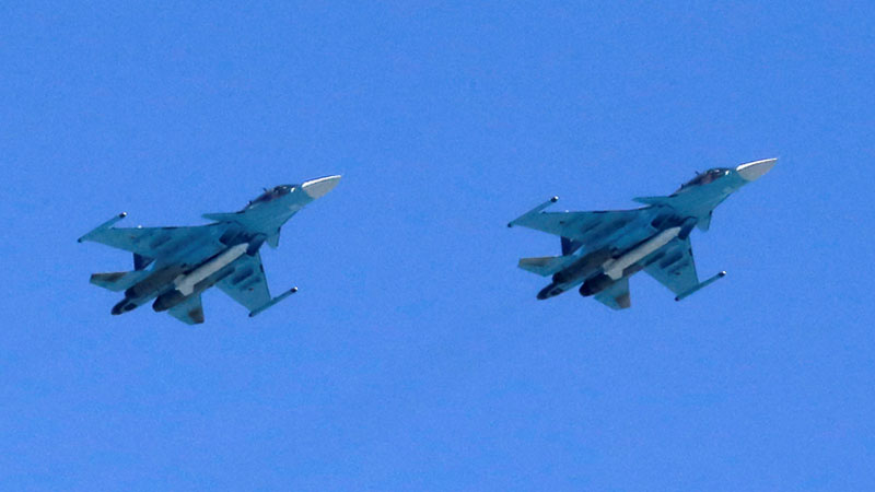 Russia uses Iran as base to bomb Syrian militants for first time