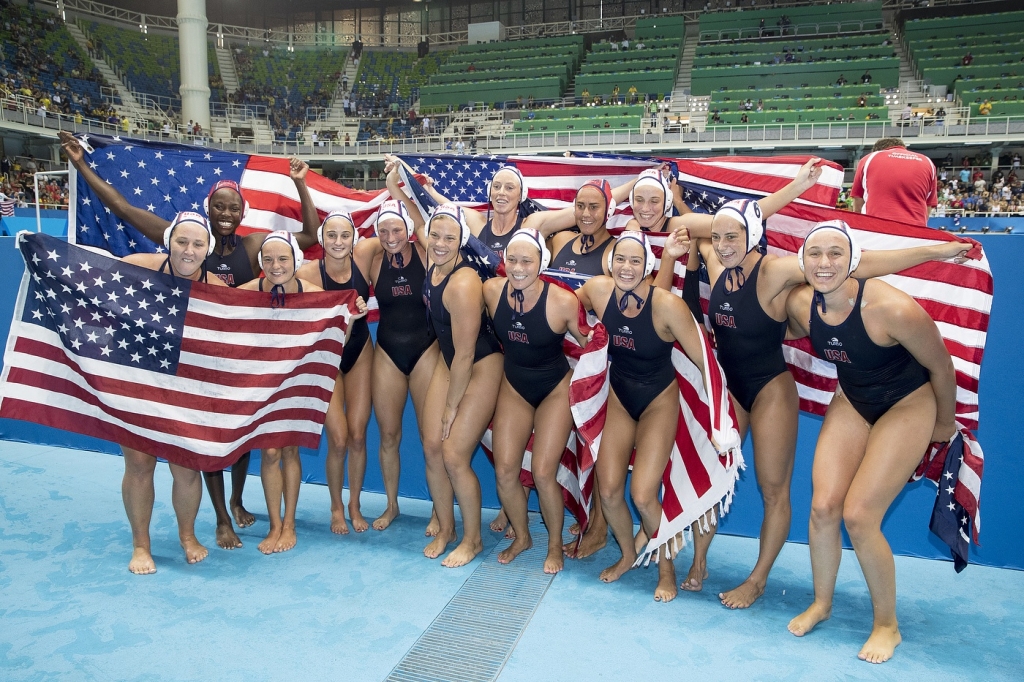 U.S. Olympic Women’s Water Polo Team in Rio