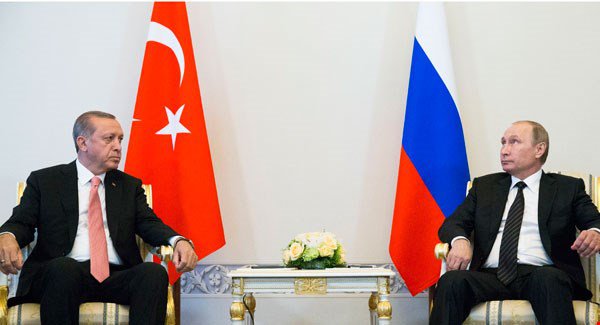 Turkey's President Erdogan in Moscow to 'reset' Russia ties