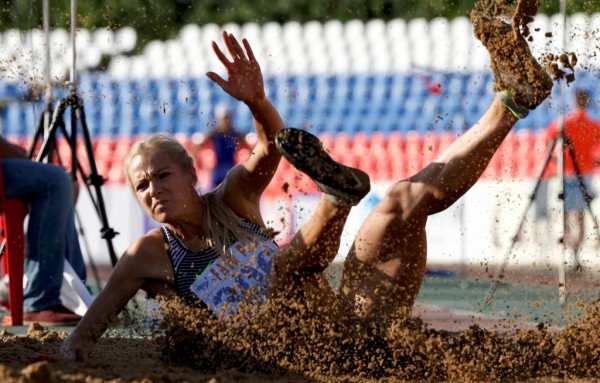 Russian long jumper Darya Klishina