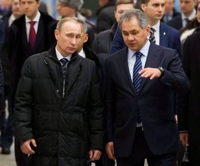 Russian minister Sergei Shoigu