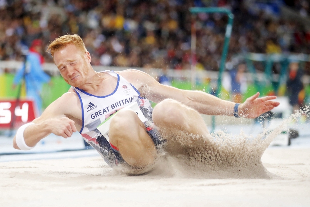 Rutherford accepts that he may have to jump a personal best to retain his Olympic long-jump title Diego Azubel  EPA