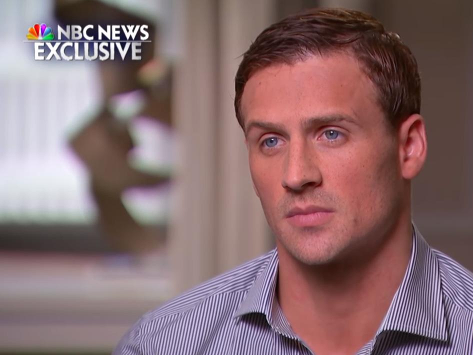 U.S. Swimmer Ryan Lochte sits down with NBC's Today show host Matt Lauer in an exclusive interview Saturday night to address the'robbery' at a gas station that Rio police later discredited as a fabricated story