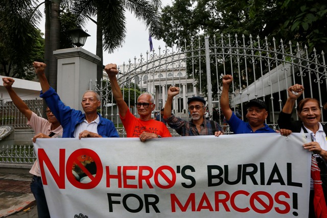 Marcos burial at Libingan to push through as planned