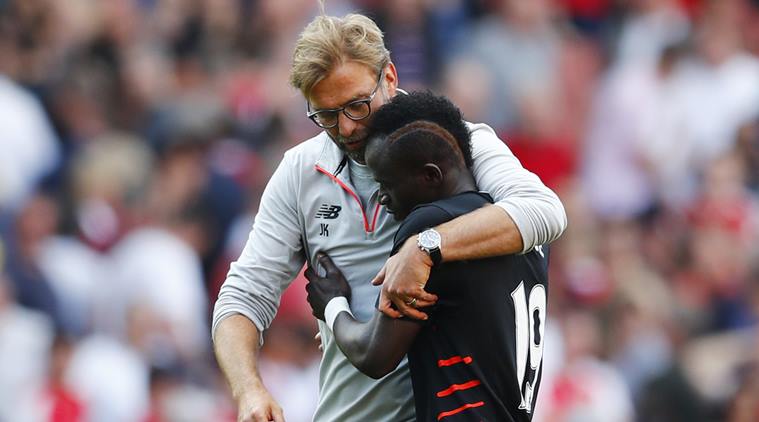 Jurgen Klopp Klopp Sadio Mane Sadio Mane Liverpool Mane injury Premier League Football news Football