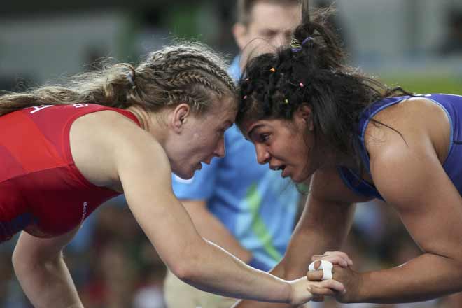 Sakshi Malik 23 was fighting in a losing cause before she effectively turned it around and brought more joy to the Indian fans