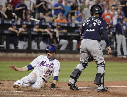 Mets overcome Familia's blown save to beat Padres 3-2 in 11