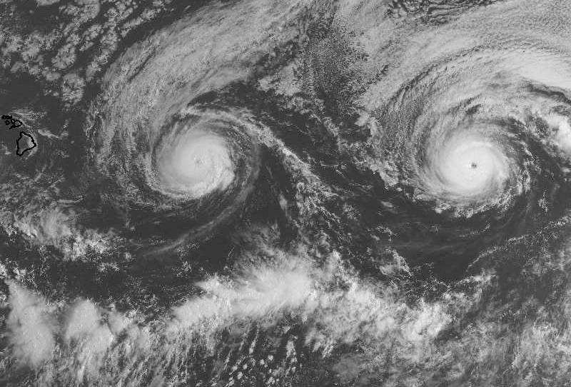 Two'Unprecedented Hurricanes Are Churning Toward Hawaii