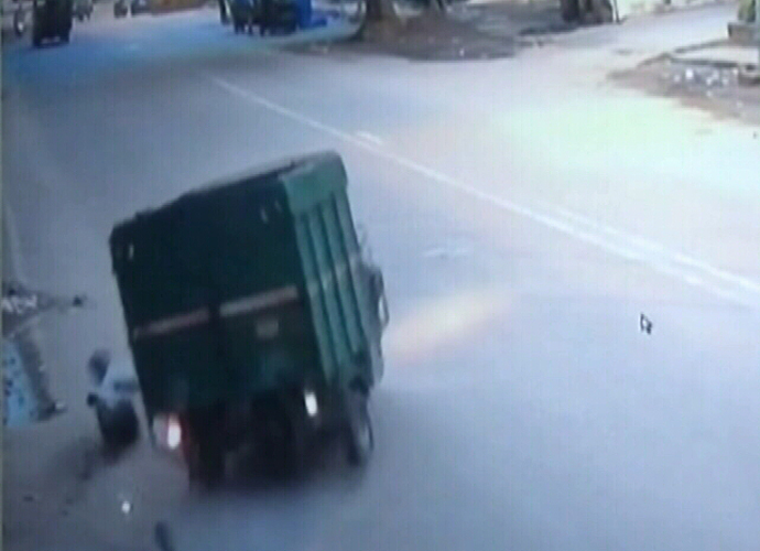 Screengrab from the CCTV video