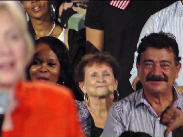 Seddique Mateen was spotted at Hillary Clinton's rally in Kissimmee