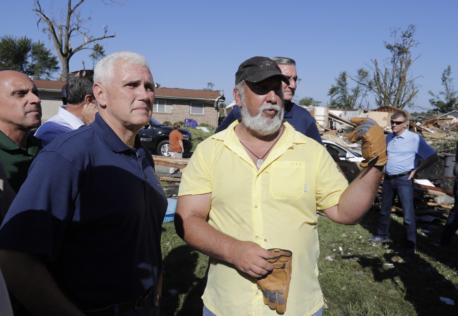 Starbucks flattened by storm in Indiana