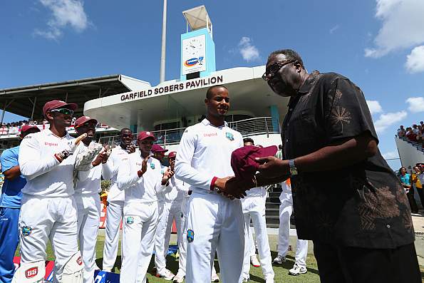 Shai Hope made his Test debut during the 2015 home series against England