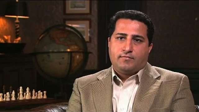 Shamram Amiri a nuclear scientist during an interview