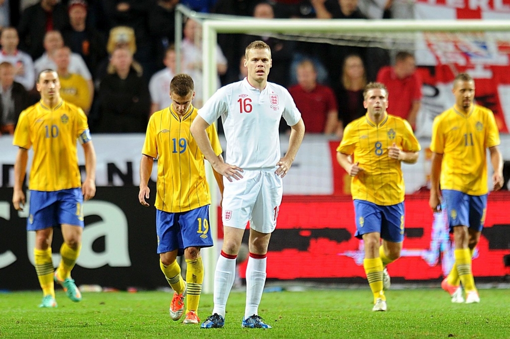 Shawcross’ one senior international appearance came in the calamitous 4-2 defeat by Sweden in 2012 Owen Humphreys  PA