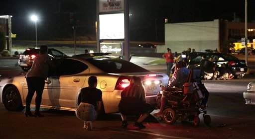 Protests in Ferguson on anniversary of Michael Brown's death