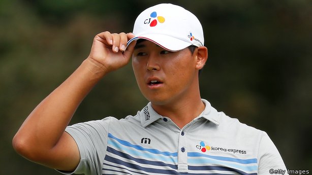 Si Woo Kim shoots Wyndham-record 10-under 60 to take lead