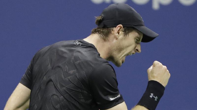 Vying to become the fourth man in the Open Era to reach all four major finals in a calendar year Andy Murray produced a dominant service performance in a 6-3 6-2 6-2 victory over Czech Lukas Rosol