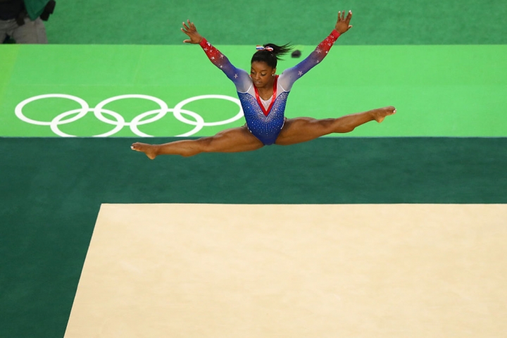 Simone Biles at the 2016 Rio Olympics