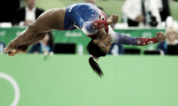 Rio 2016 Biles soars to fourth Rio gold on floor with GB's Tinkler claiming surprise bronze