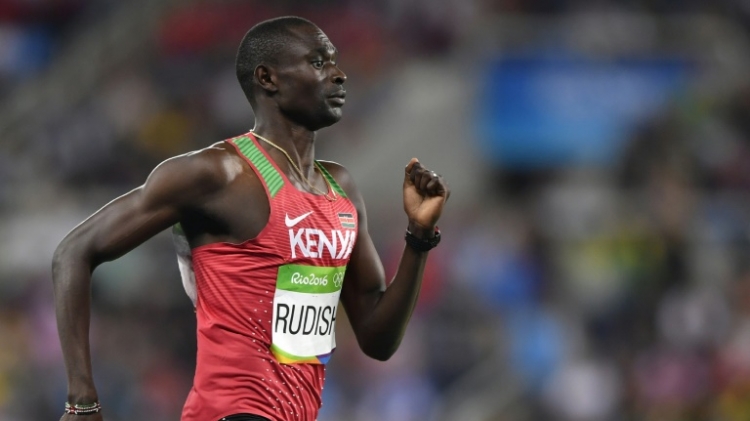 Kenya's David Rudisha coasted through his men's 800m semi-final at the Olympic Stadium in Rio de Janeiro