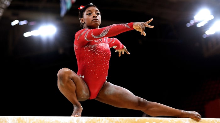 Simone Biles won U.S. women's gymnastics all-around final on Thursday August 11th.        
      Credit Laurence Griffiths  Getty