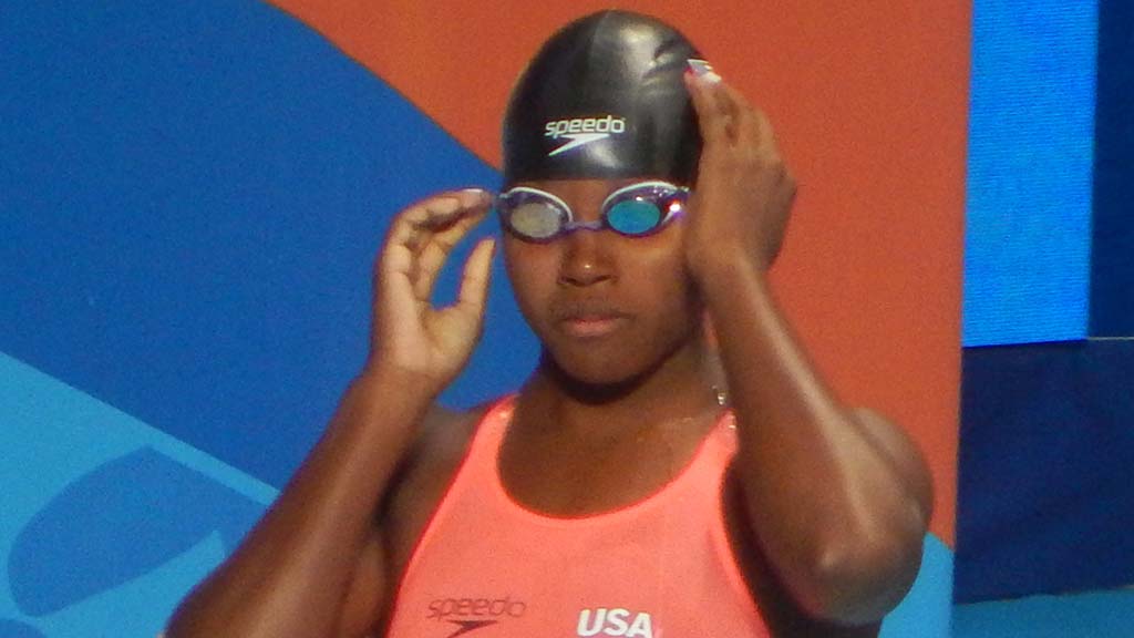 Simone Manuel in 2015