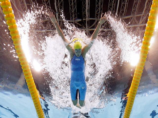 Sjostrom may have a chance of beating Ledecky at a shorter distance