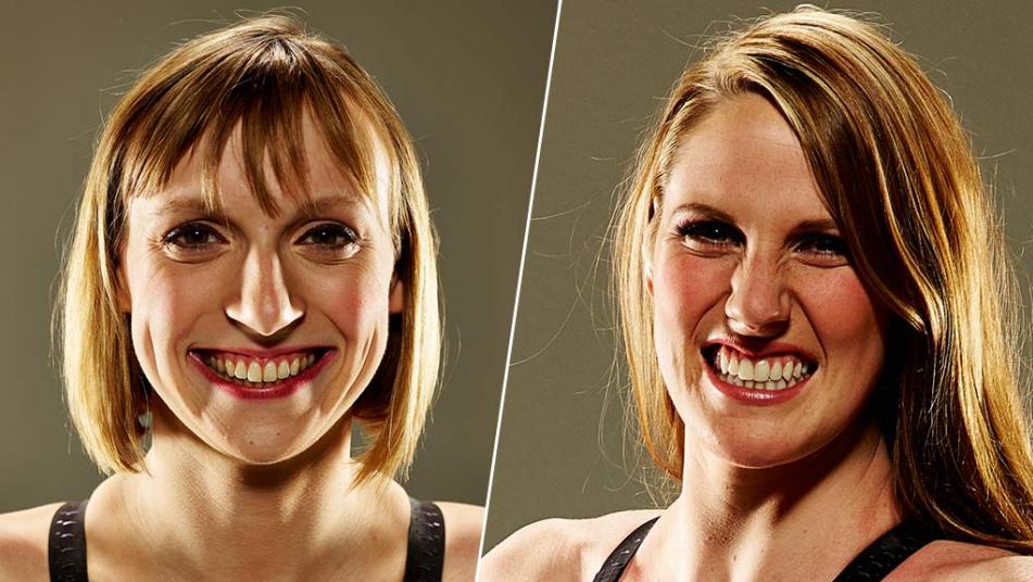 Katie Ledecky and Missy Franklin