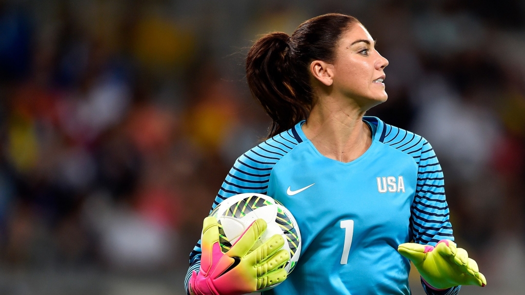 Hope Solo ready to lead USA to unique World Cup and Olympic football double