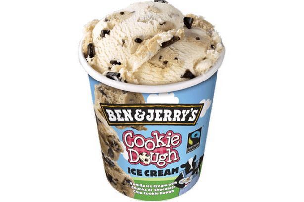 Some tubs of Ben & Jerry's cookie dough ice cream may contain sharp metal