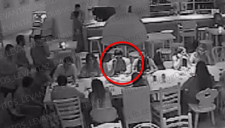 Surveillance footage from La Leche restaurant shows the moments that El Chapo's son Jesus Alfredo Guzman Salazar was abducted