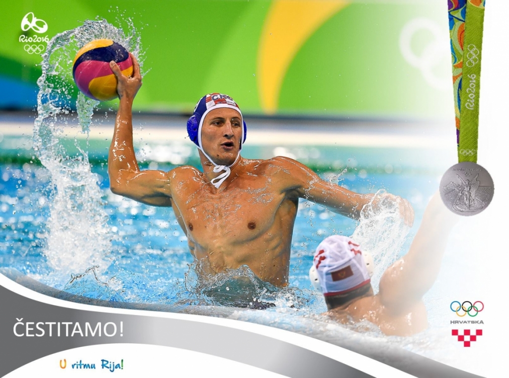 Silver Medal for Croatian Water Polo in Rio