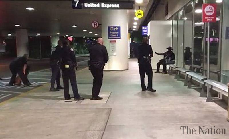 Part of LA airport briefly closed ‘Zorro’ detained