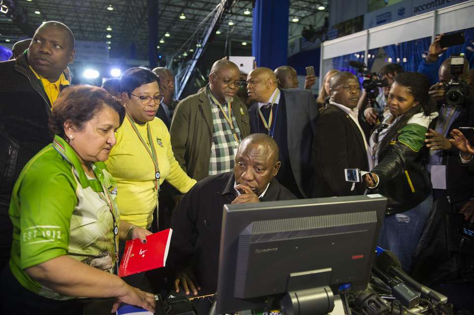 South Africa's ruling party suffering biggest electoral blow